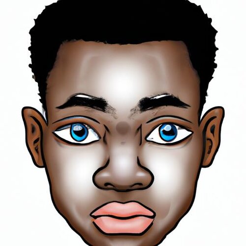 Draw a real person of Chinese race with black skin and blue eyes. (1).jpg