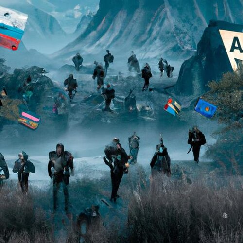 An hiper realistic photograph of the Lima invasion by the Aymara people during the cyberpunk c...jpg