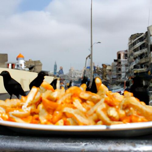 Salchipapas dish in Lima city with crows in the distance (1).jpg