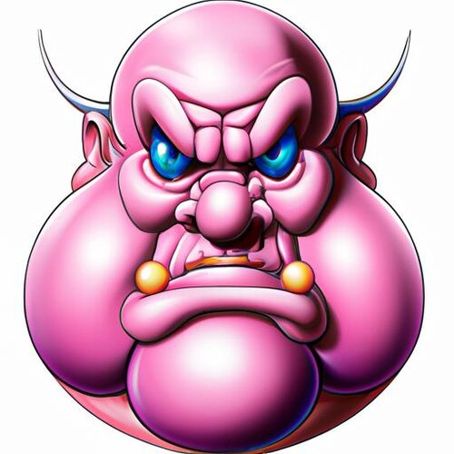 A picture of Majin Buu in hyper-realistic style. (1).jpg