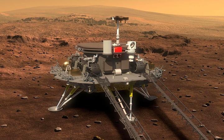 Rover chino Zhurong descubre rastros de agua salada en el ecuador de Marte