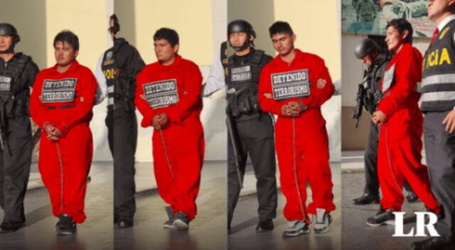 El Poder Judicial realizó la audiencia de prisión preventiva contra los hijos de los líderes senderistas