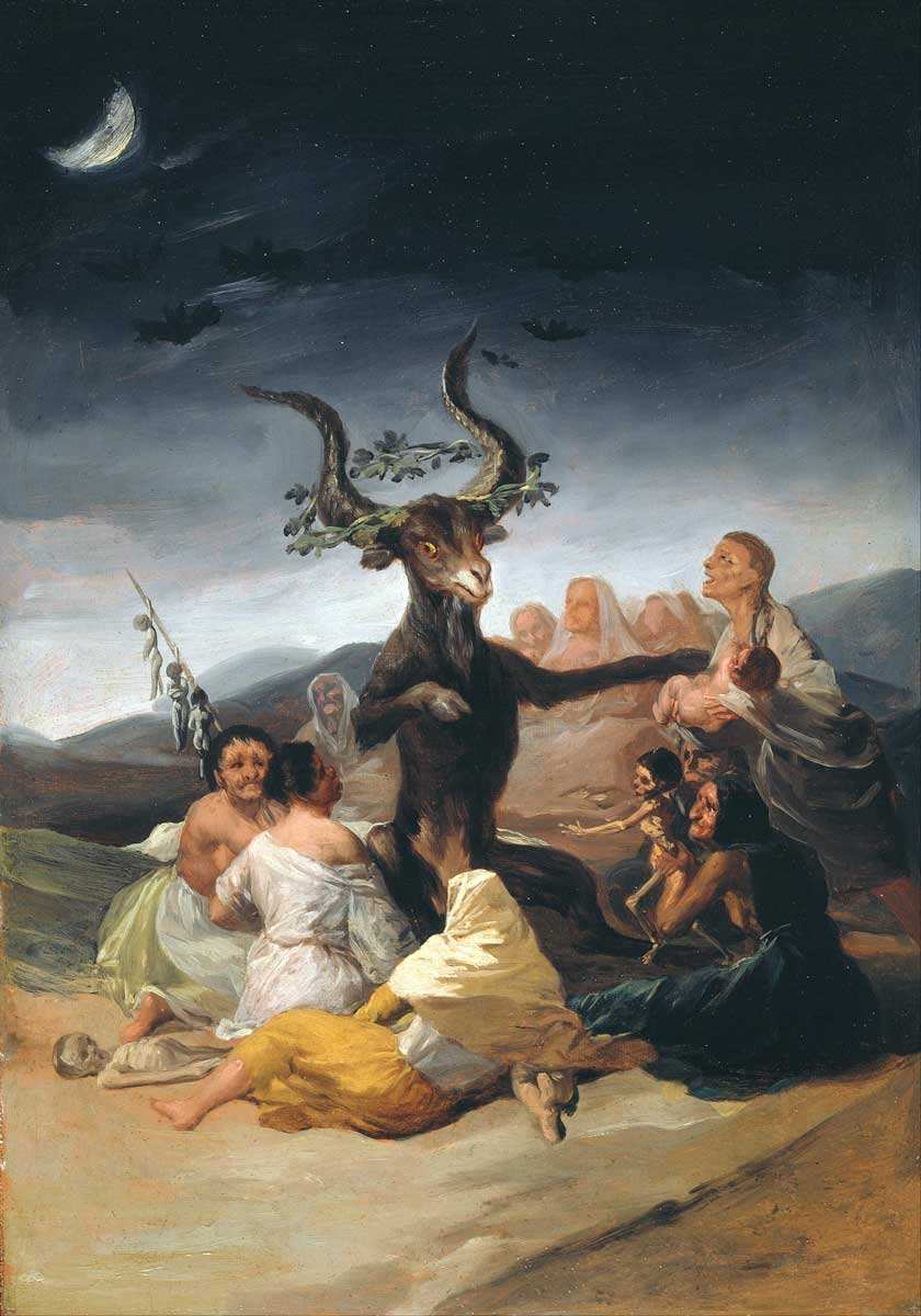 francisco goya sabbath pintura 1797