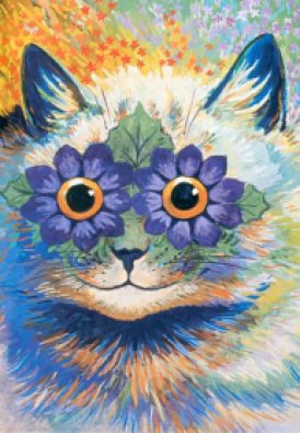 Flower Eyes Cat