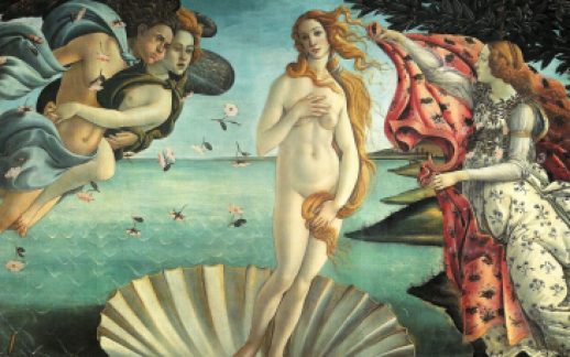 El nacimiento de Venus, 1486