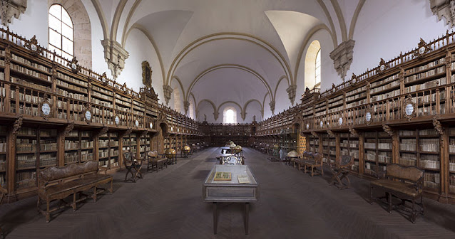 La biblioteca de la Universidad de Salamanca